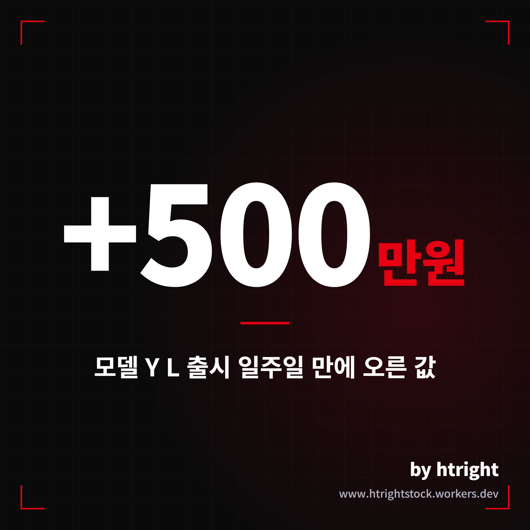 테슬라 모델 Y L 가격 인상, 출시 일주일 만에 500만원 오른 이유