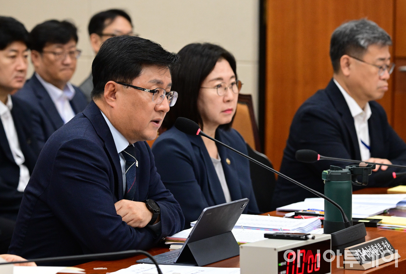 국회 기후에너지환경노동위원회 전체회의 현장 사진